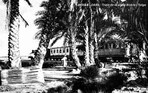 Biskra - Oasis - Train Ligne Biskra-Tolga